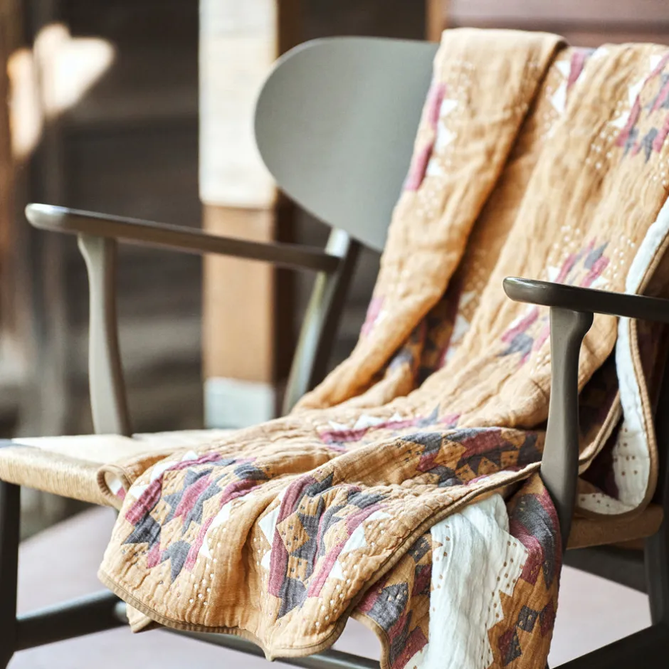 Anonymous Ism 4 layers Gauze Blanket - Camel- Blanket
