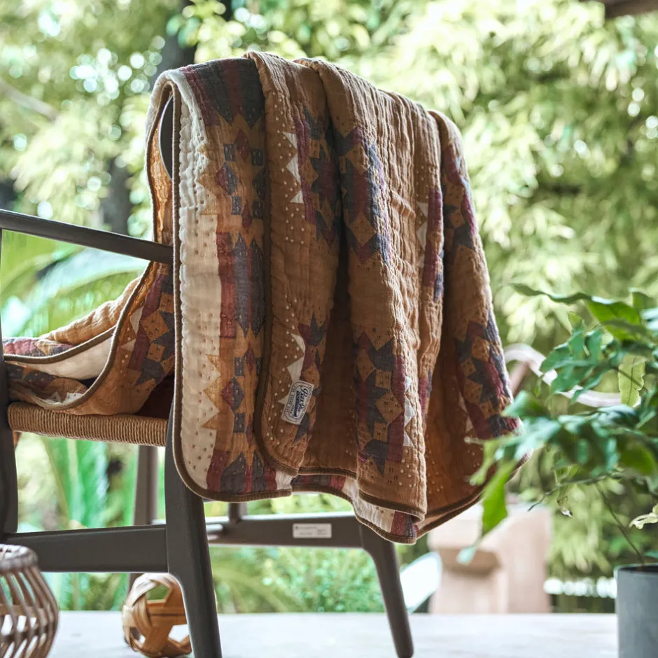 Anonymous Ism 4 layers Gauze Blanket - Camel- Blanket