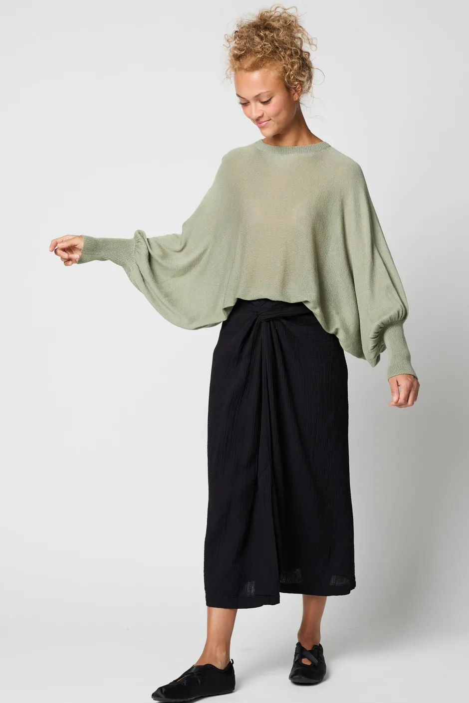Anonymous Ism AD Cecilia Top-Women Knitwear