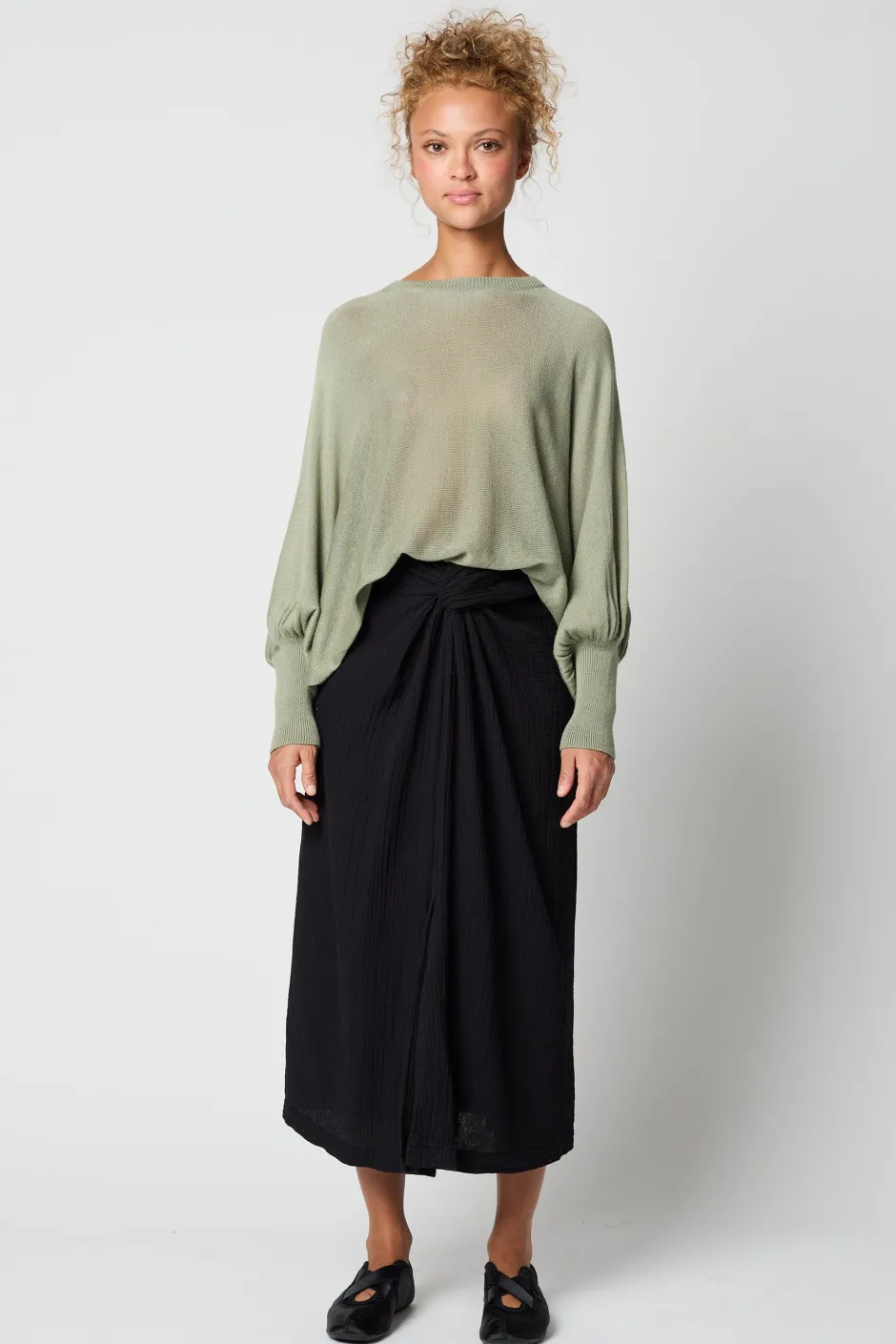Anonymous Ism AD Cecilia Top-Women Knitwear