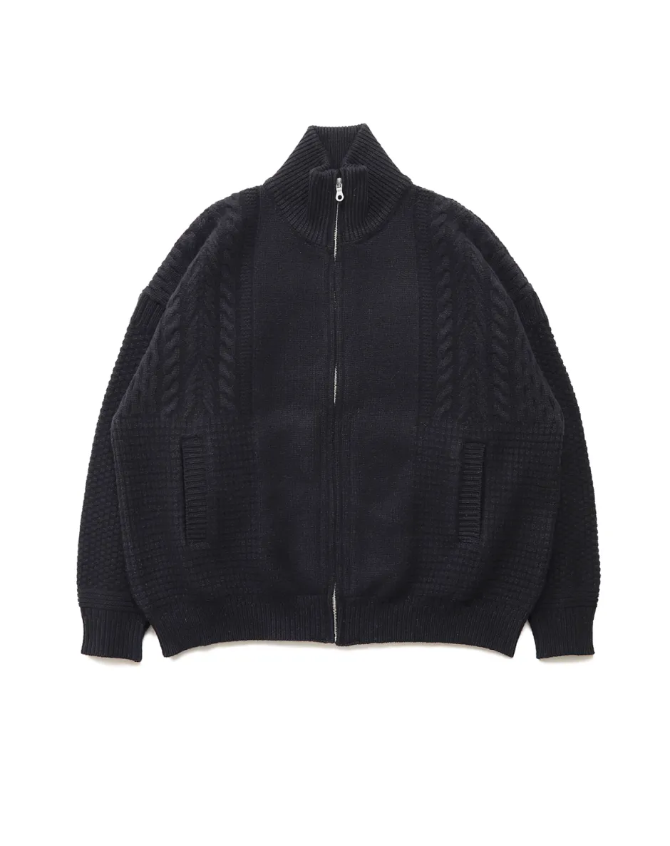 Anonymous Ism Akane Knit Blouson- Knitwear