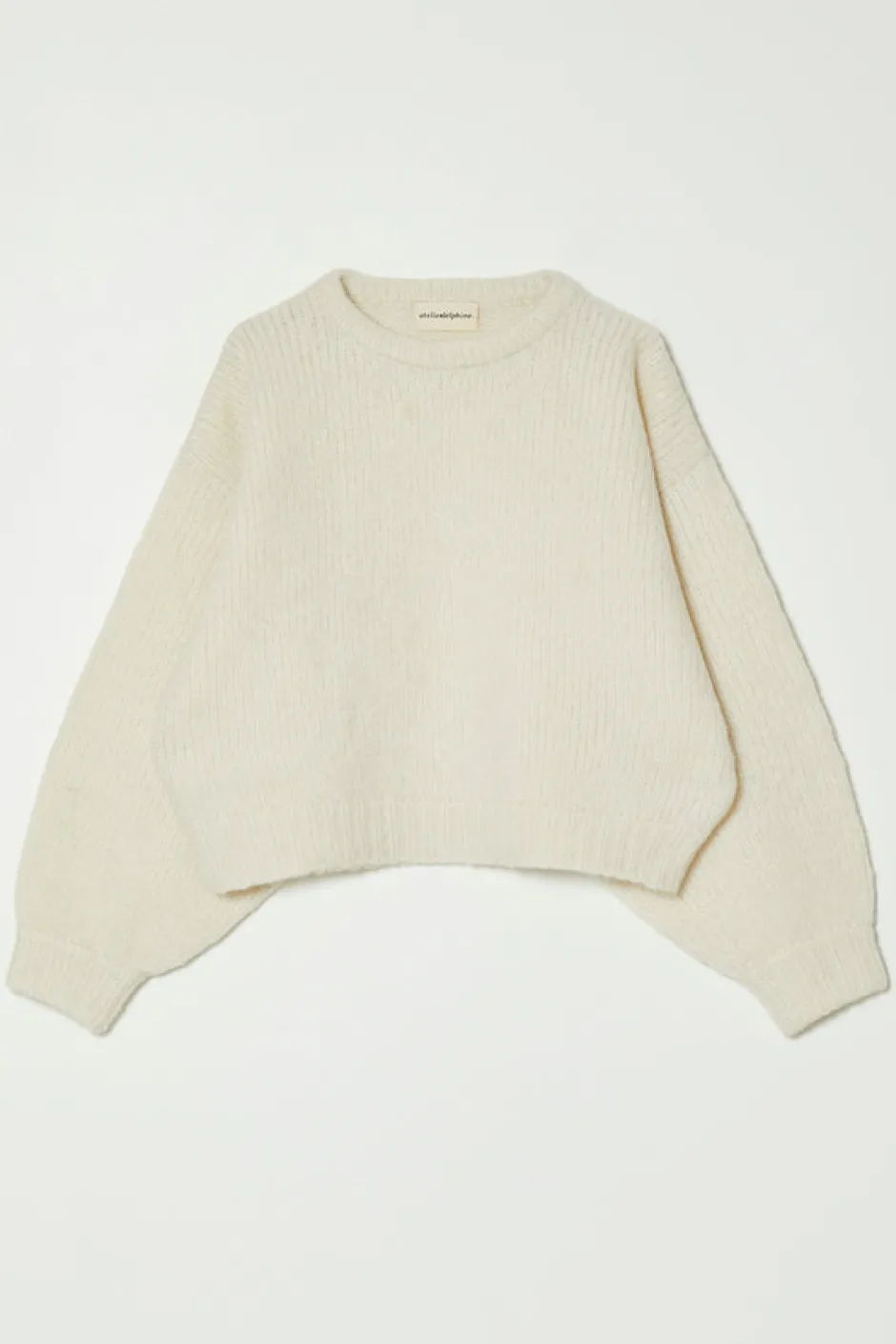 Anonymous Ism Baloon Sleeve Sweater-Women Knitwear