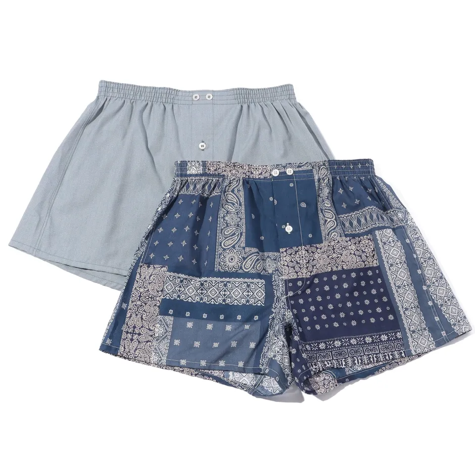 Anonymous Ism Bandana & Solid 2pack Boxers- Underwear|Accessories