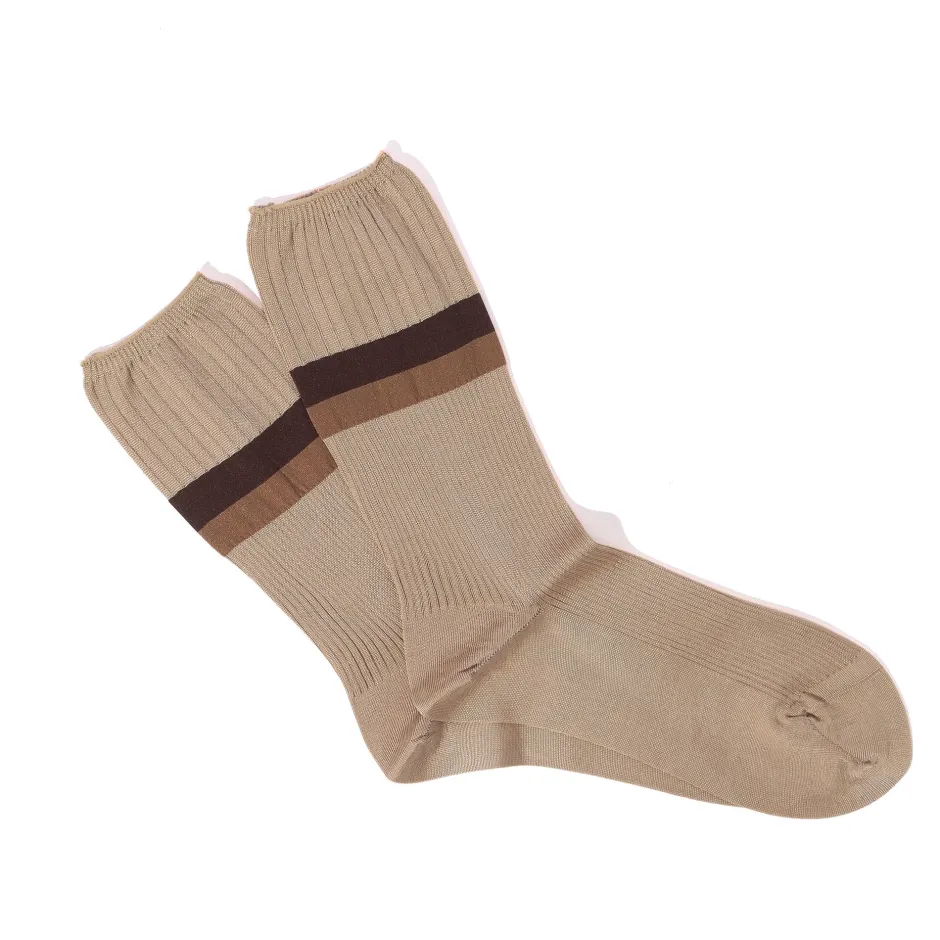 Anonymous Ism Cupro Stripe Socks-Women Womens