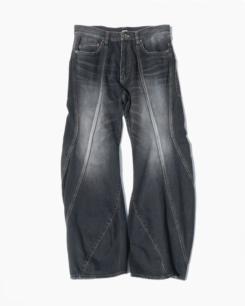 Anonymous Ism 3D Cutting Denim Pants- Bottoms