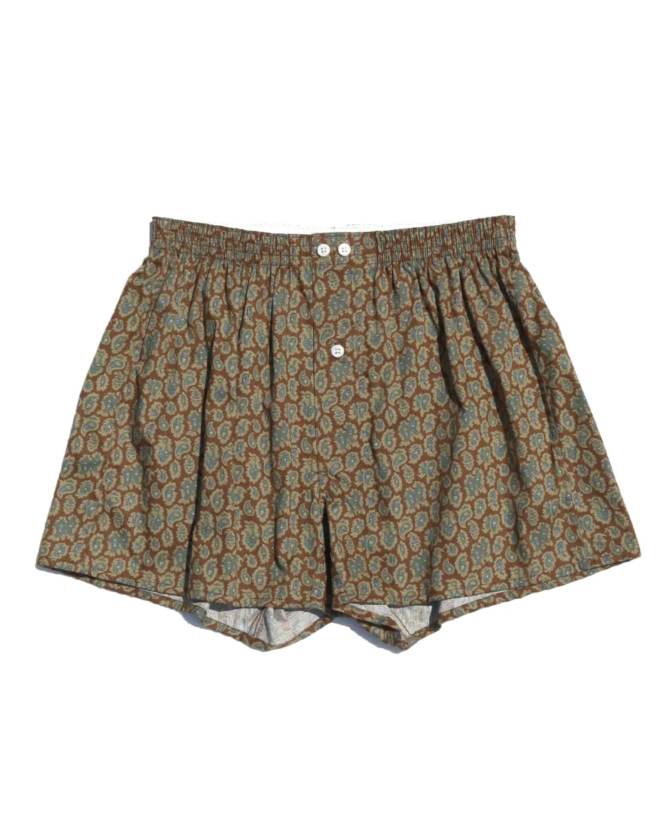 Anonymous Ism Dobby Paisley Boxer- Underwear|Accessories
