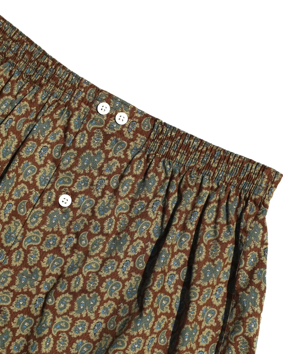 Anonymous Ism Dobby Paisley Boxer- Underwear|Accessories