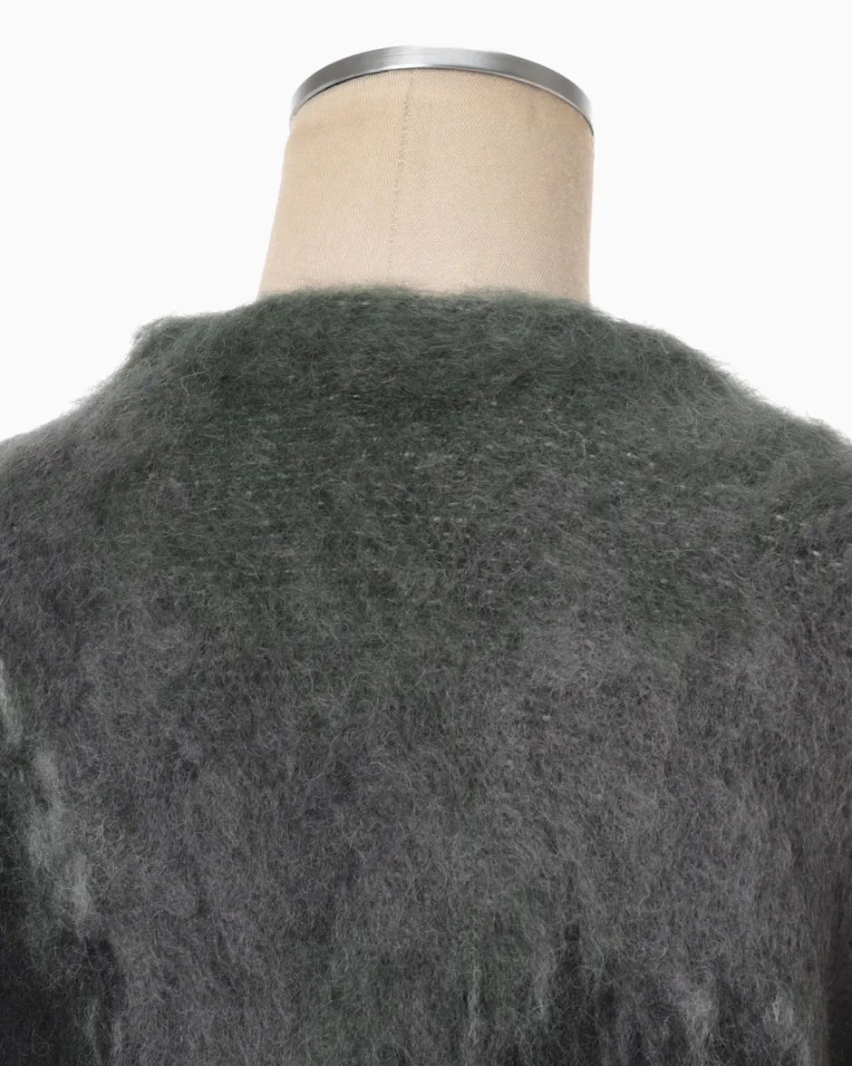 Anonymous Ism Drip Mohair Knit Cardigan-Women Knitwear