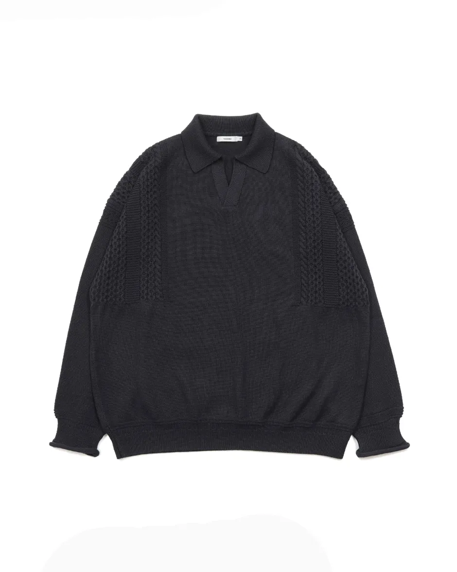 Anonymous Ism Hatsuyuki Skipper Knit- Knitwear