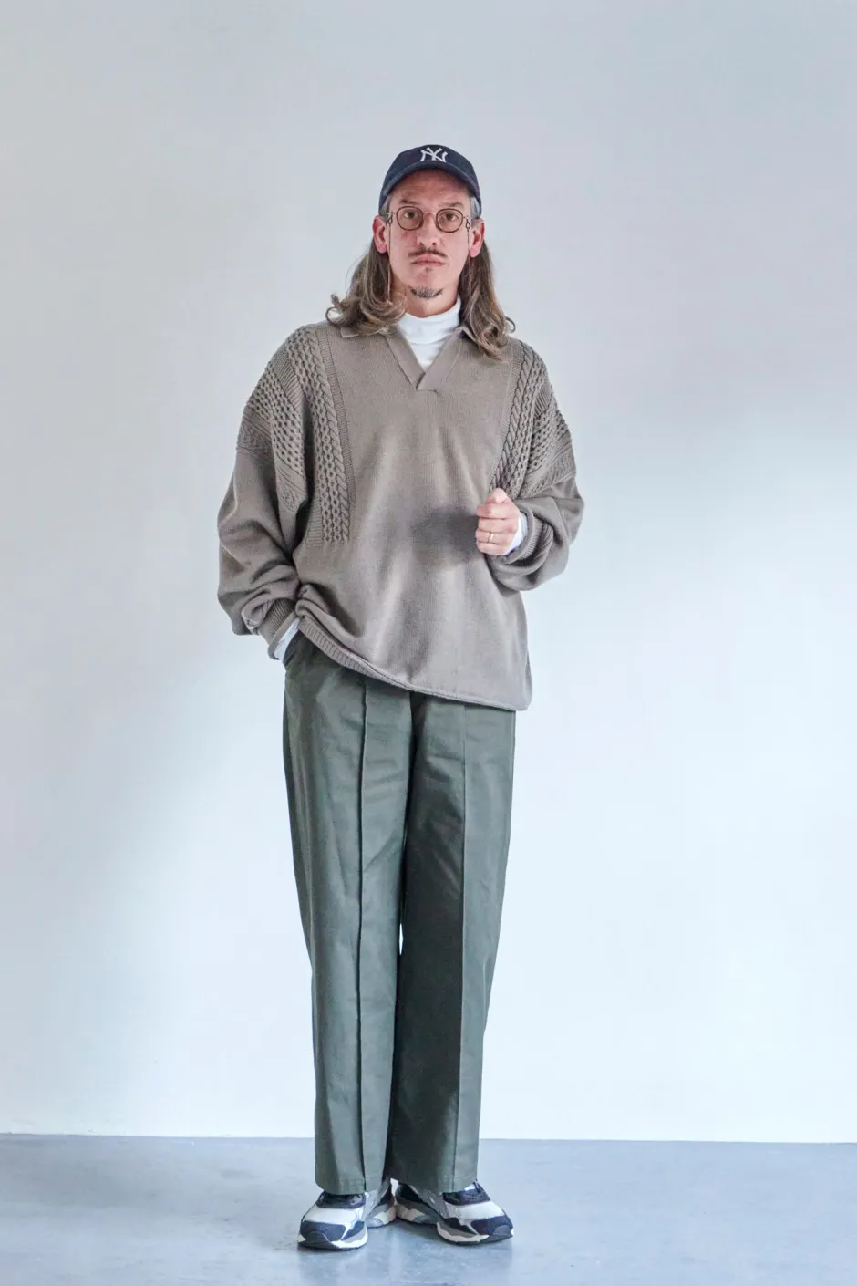Anonymous Ism Hatsuyuki Skipper Knit- Knitwear