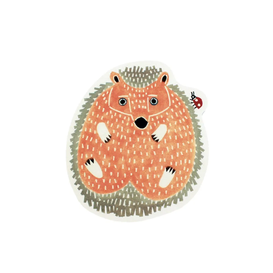 Anonymous Ism Hedgehog - mini die cut card- Kata Kata