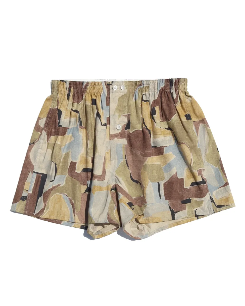 Anonymous Ism Hemp Cotton Fuzzy Camo Boxer- Underwear|Accessories