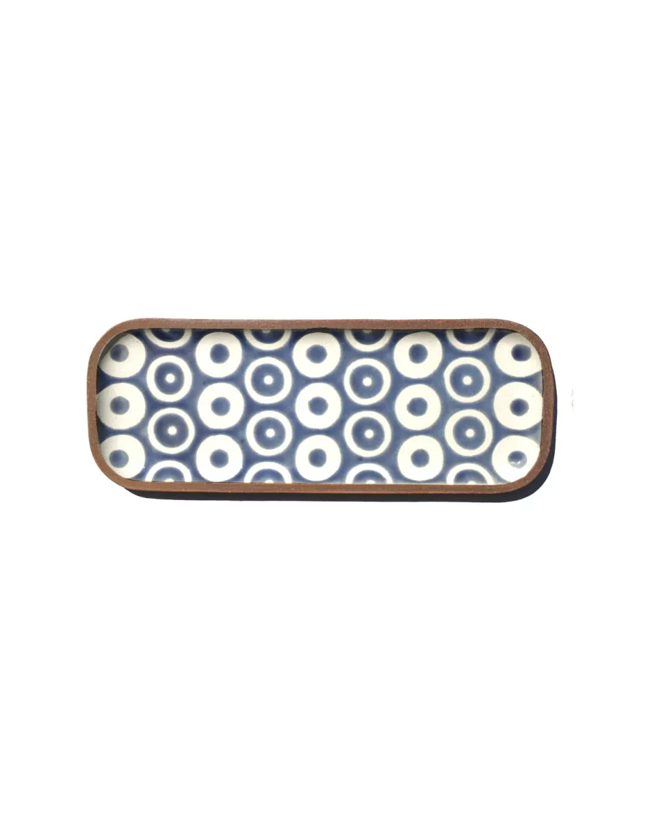 Anonymous Ism Issui Long Plate - Hego- Issui Pottery