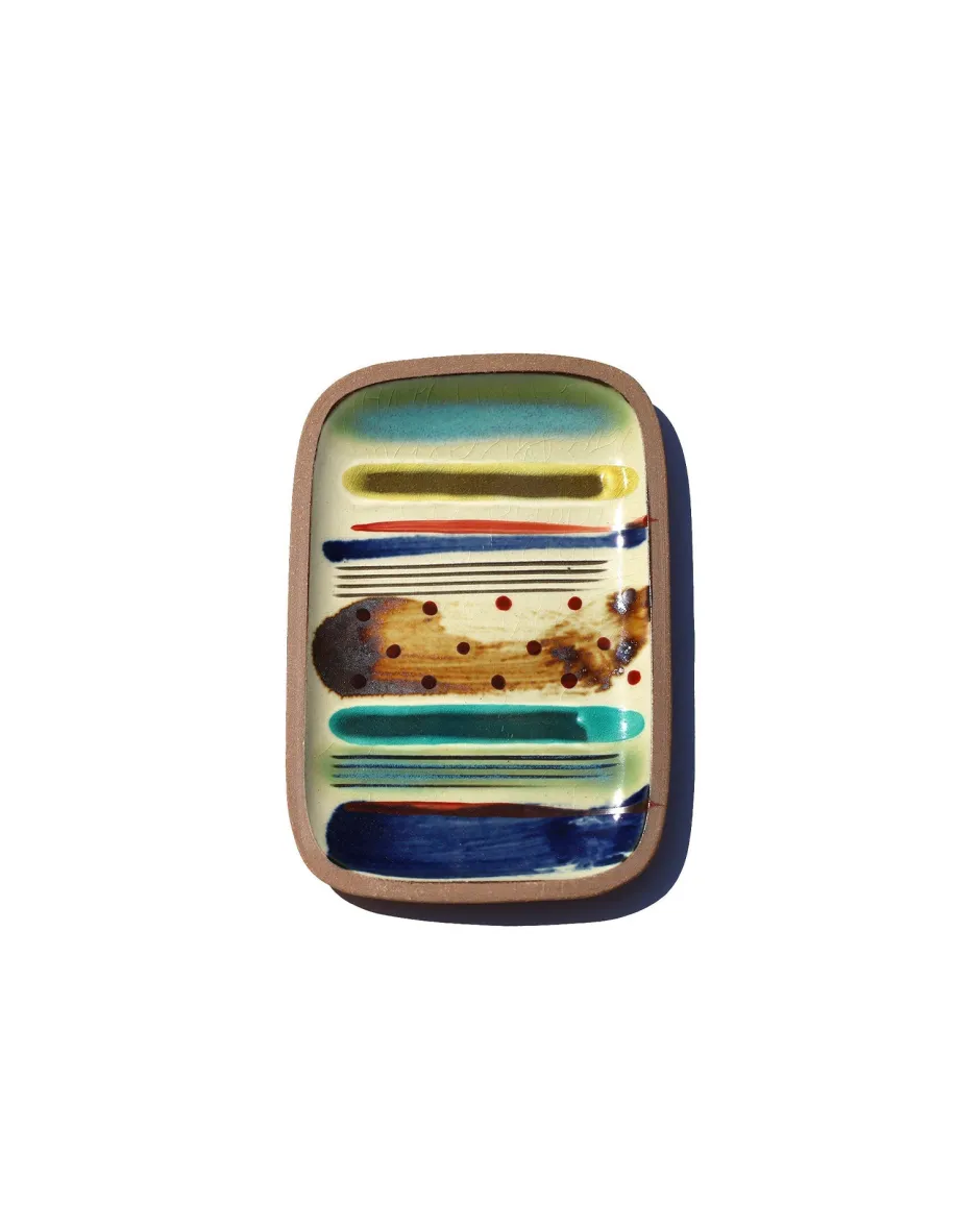 Anonymous Ism Issui Small Tray - Brushed- Issui Pottery