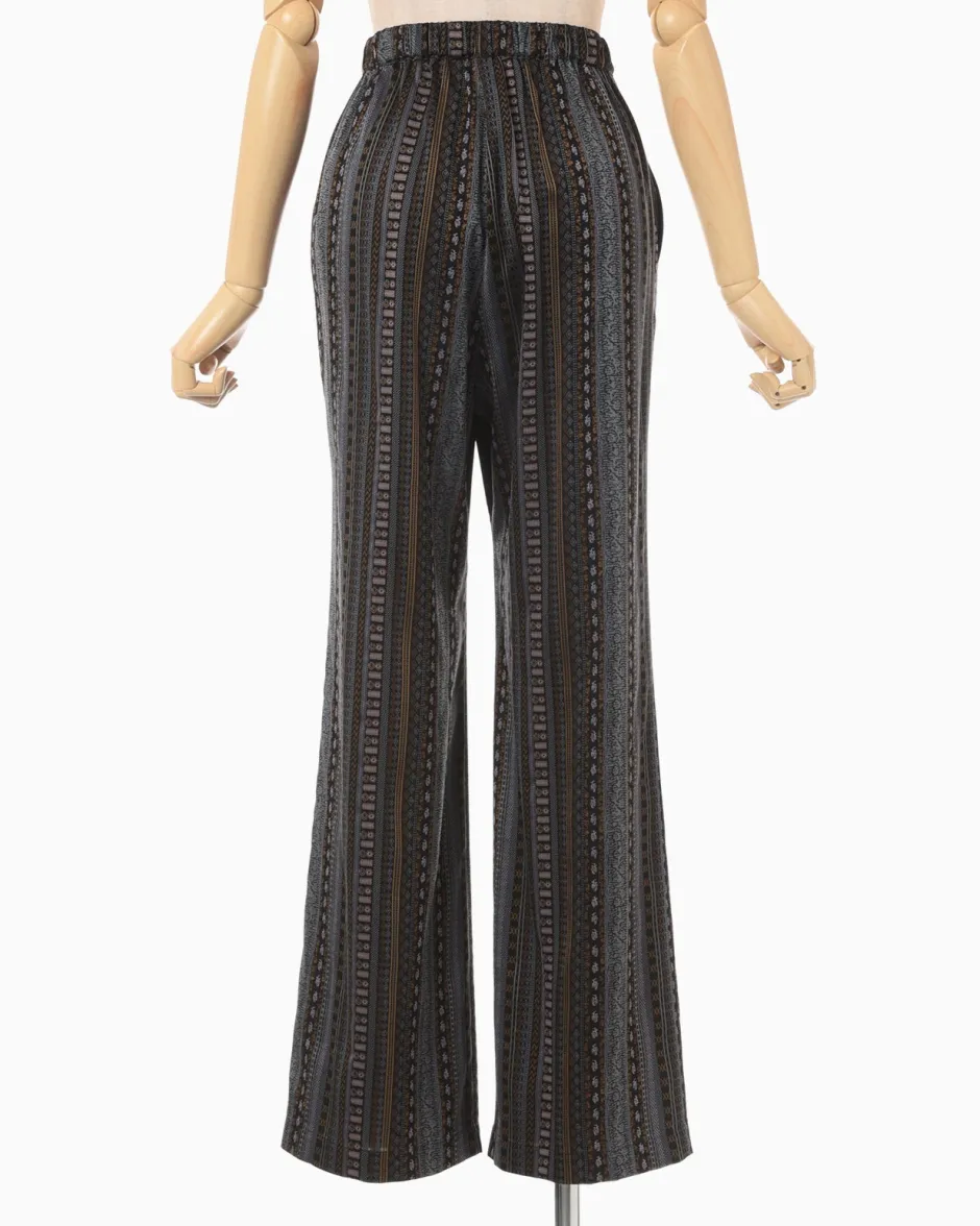 Anonymous Ism Jacquard Relaxed Trousers-Women Bottoms
