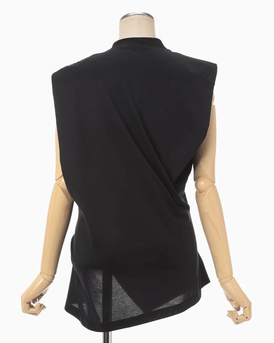 Anonymous Ism Jersey Asymmetric Top-Women Tops|Tops