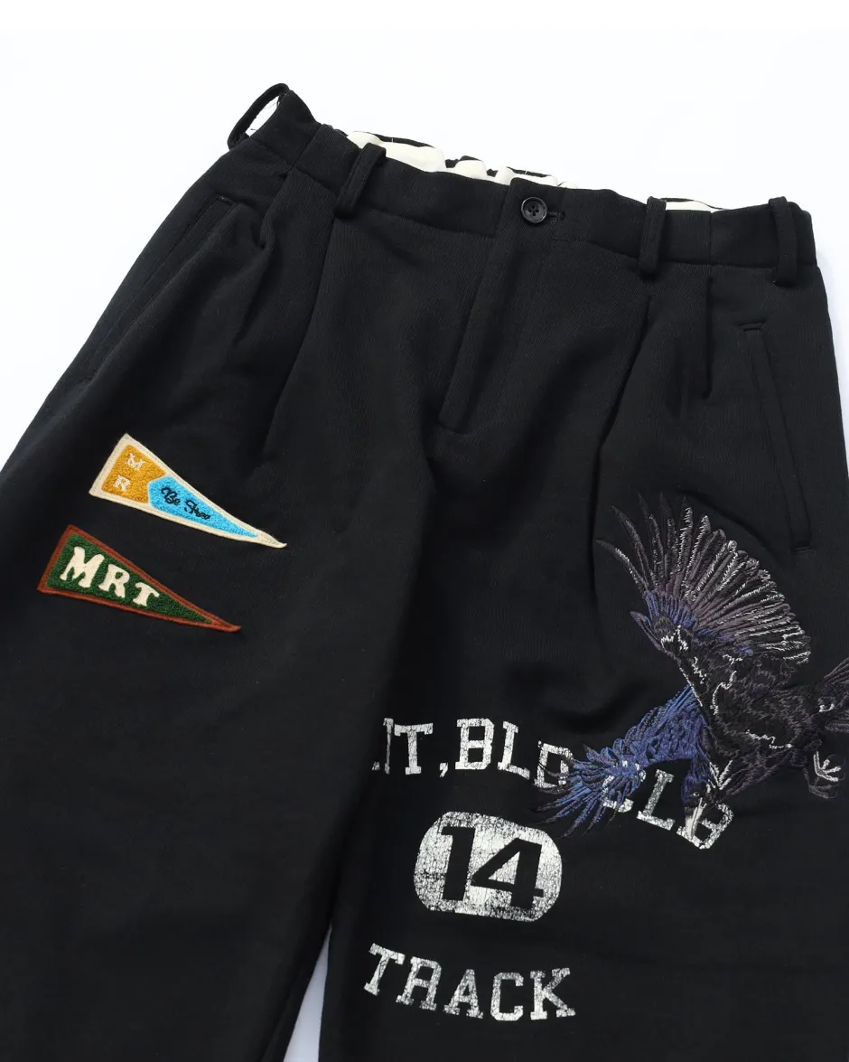 Anonymous Ism KHOKI - Multi Embroidery Sweat Trouser- Bottoms