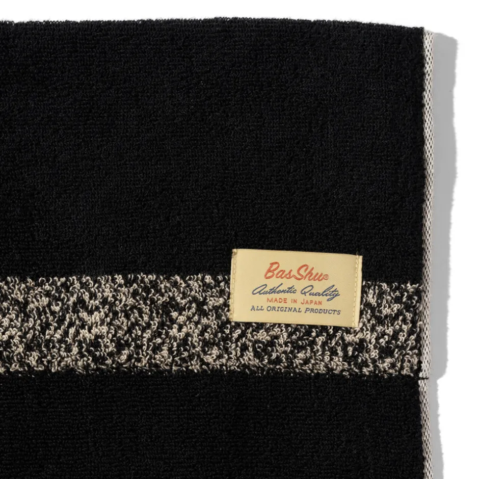 Anonymous Ism Large - Native Motif Cotton Pile Blanket - Black- Blanket
