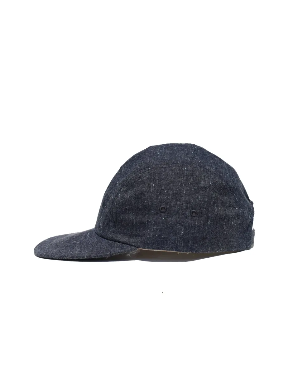 Anonymous Ism Linen Blend Chambray Kyoto Cap- Headwear