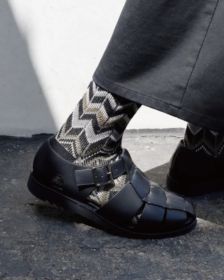 Anonymous Ism Modern Herringbone Crew- Pattern|Seasonal