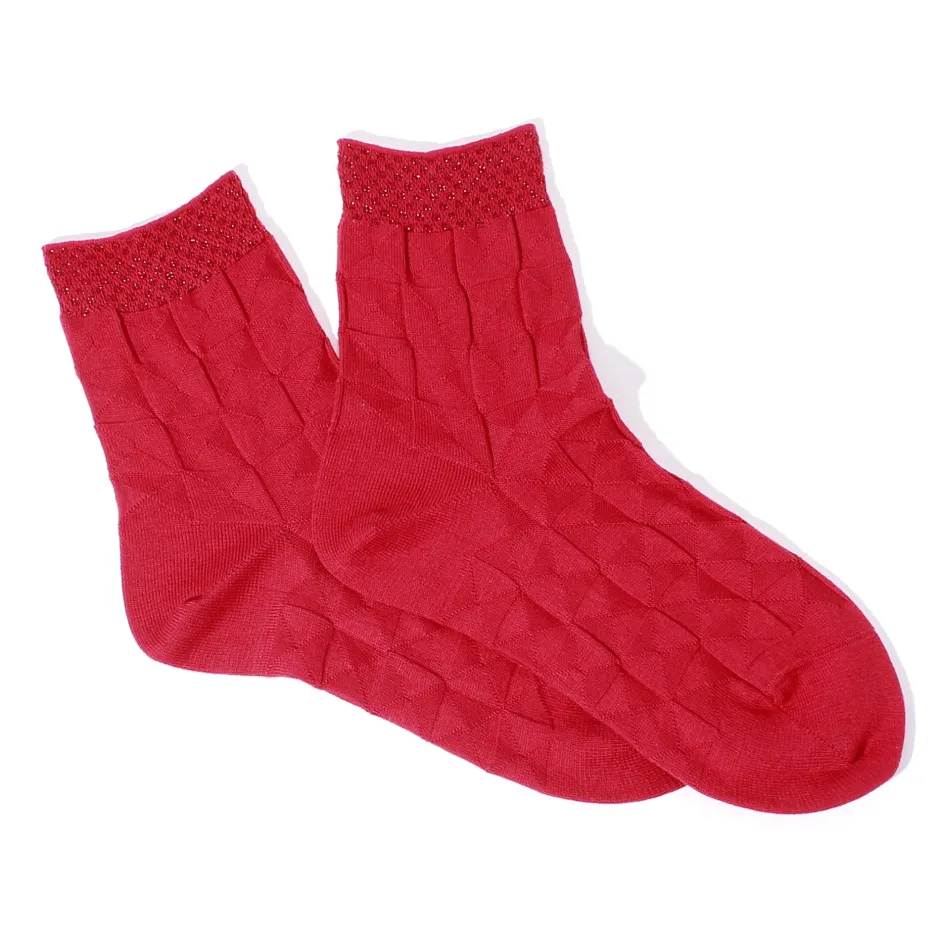 Anonymous Ism Mosaic Cashmere Cotton Socks-Women Womens
