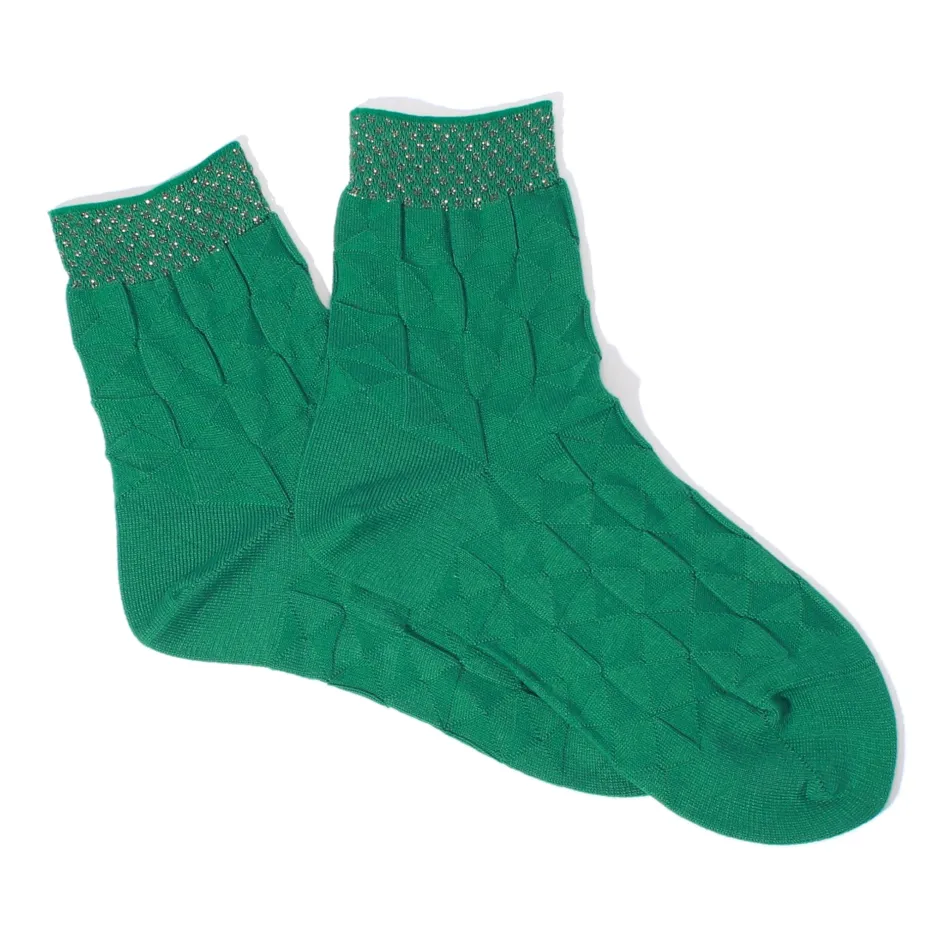 Anonymous Ism Mosaic Cashmere Cotton Socks-Women Womens