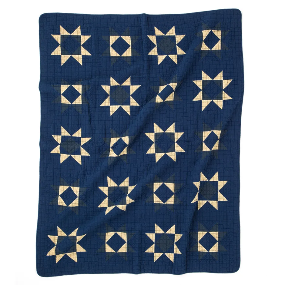 Anonymous Ism Patchwork Quilt Cover - Blue- Blanket