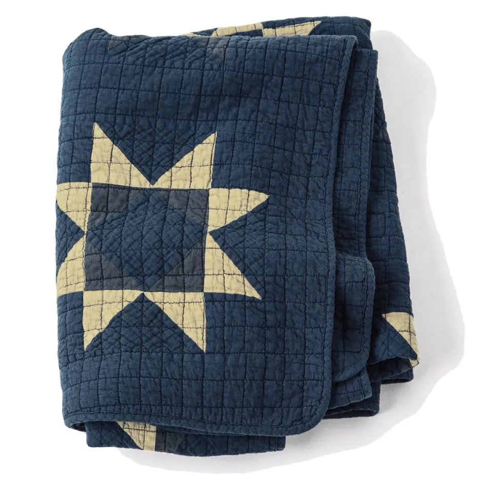 Anonymous Ism Patchwork Quilt Cover - Blue- Blanket