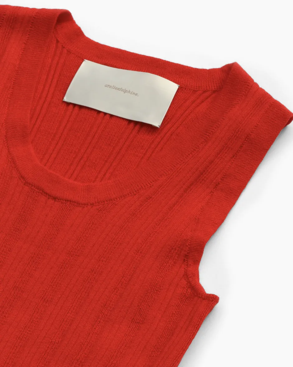 Anonymous Ism Pointelle Rexed Tank-Women Tops|Tops
