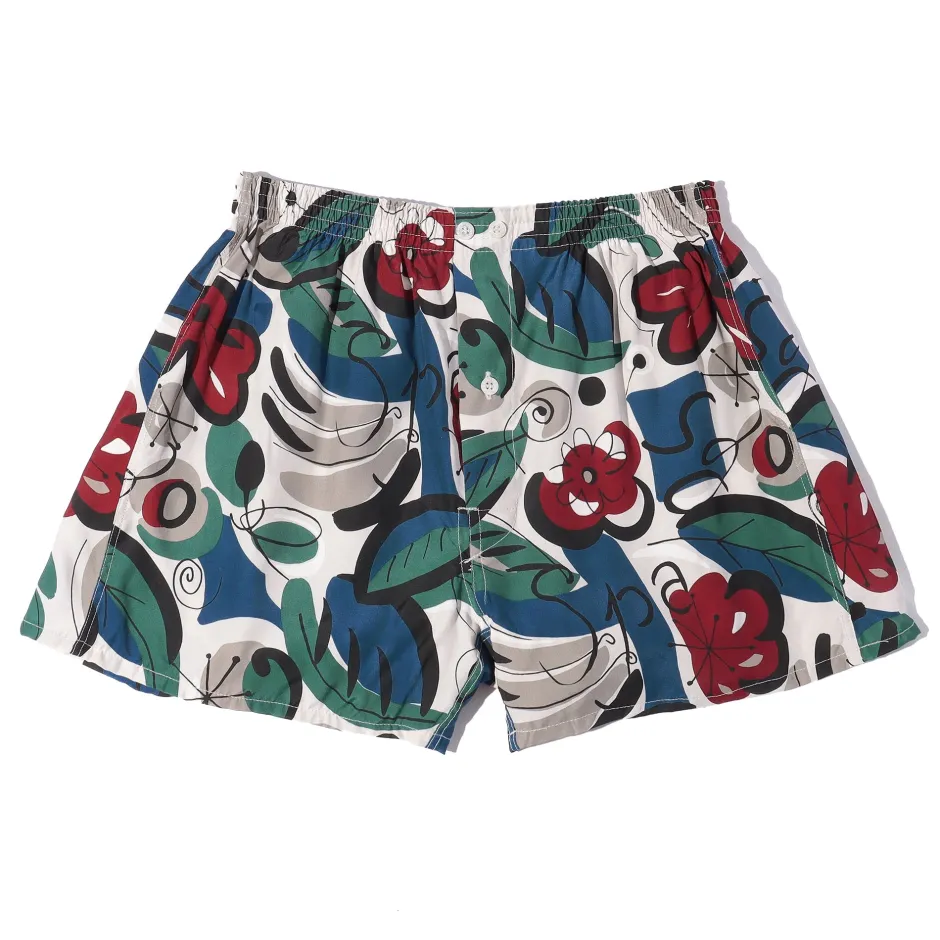 Anonymous Ism Rayon Ette Hand Flower Pattern Boxer- Underwear|Accessories