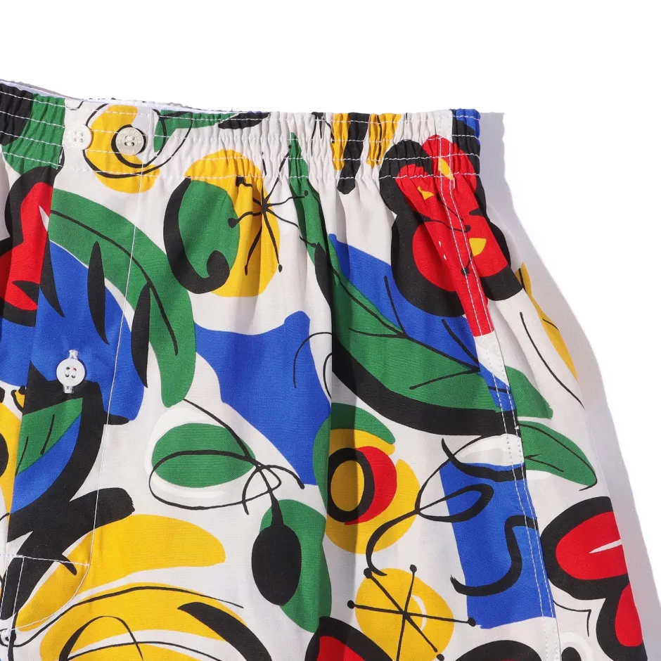 Anonymous Ism Rayon Ette Hand Flower Pattern Boxer- Underwear|Accessories