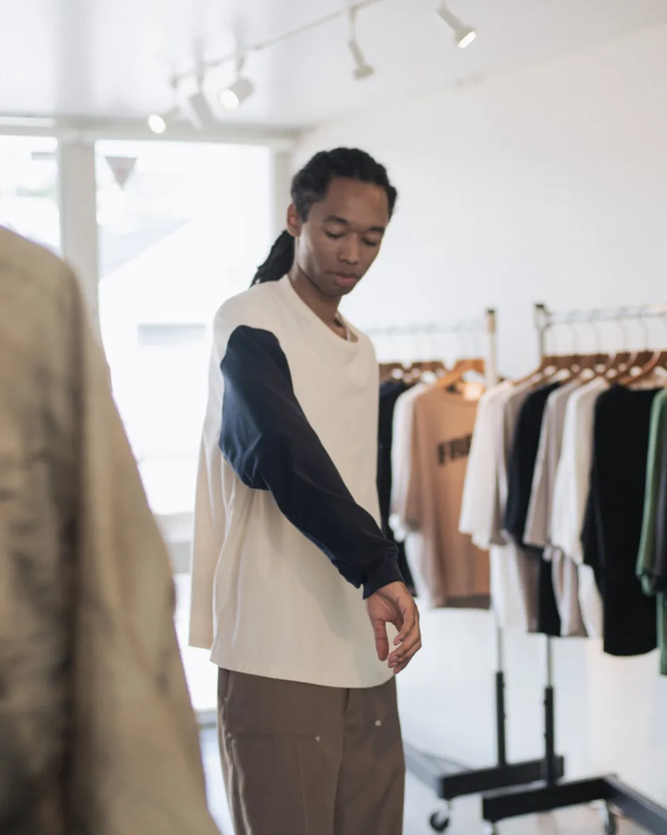 Anonymous Ism REVERSIBLE L/S TEE- Tops