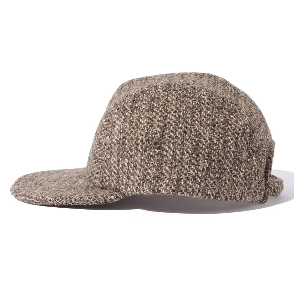 Anonymous Ism Re-Wool Mix Tweed Kyoto Cap- Headwear