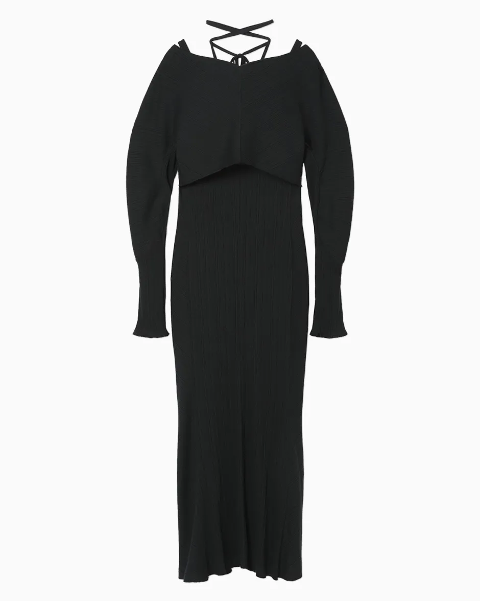 Anonymous Ism Rib 2way Dress-Women Dress