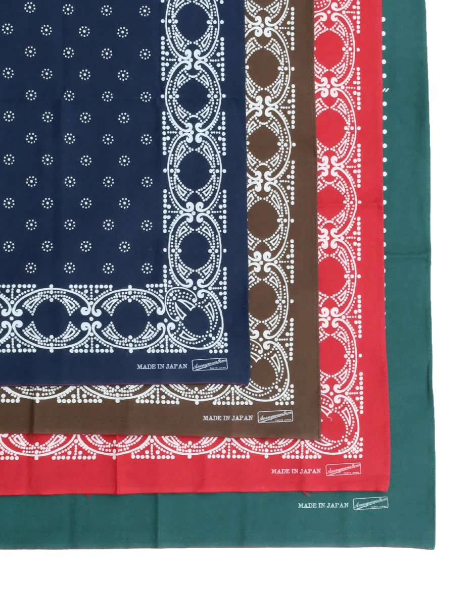 Anonymous Ism Selvedge Bandana - Paisley- Bandana|Accessories
