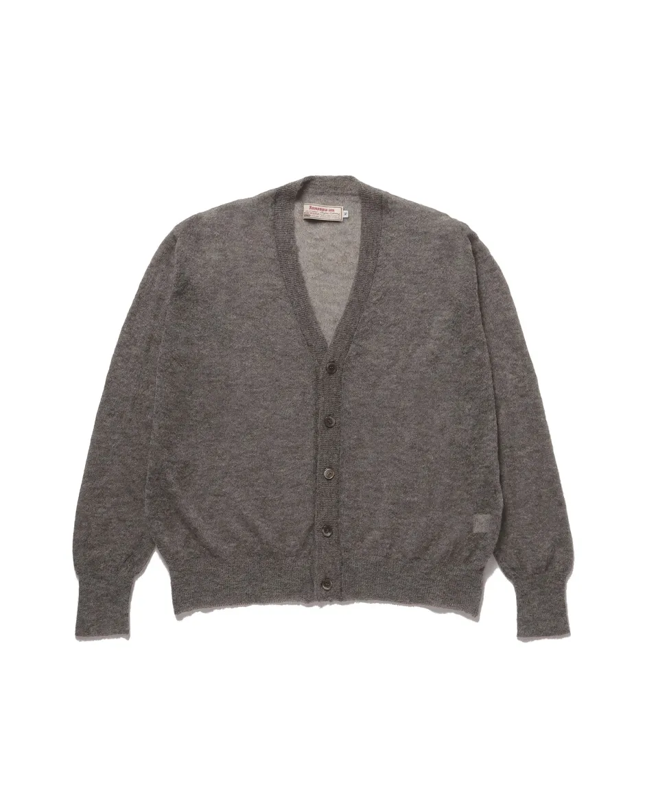 Anonymous Ism Sheer Mohair Cardigan- Knitwear