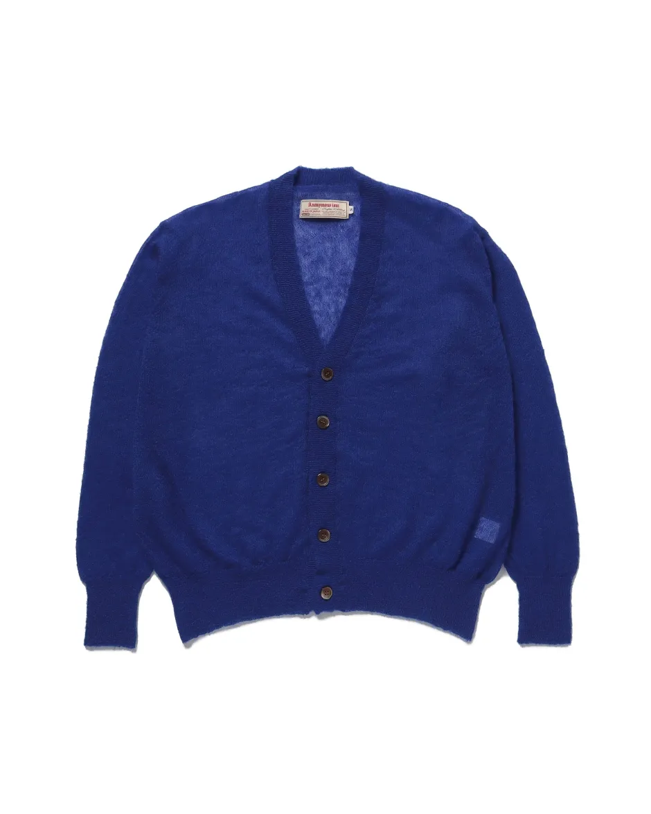 Anonymous Ism Sheer Mohair Cardigan- Knitwear