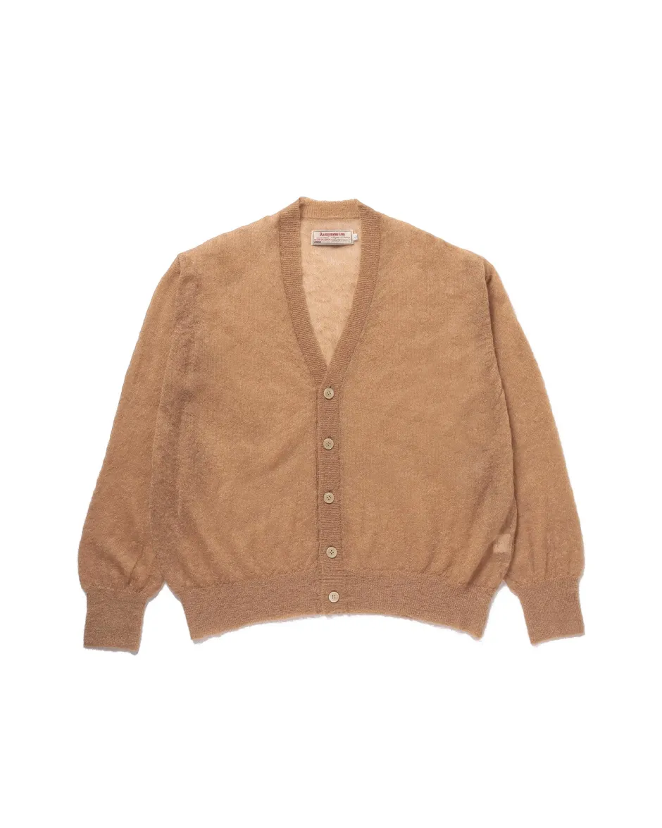 Anonymous Ism Sheer Mohair Cardigan- Knitwear