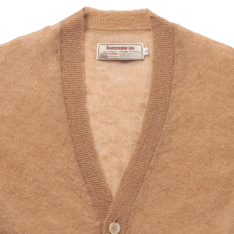 Anonymous Ism Sheer Mohair Cardigan- Knitwear