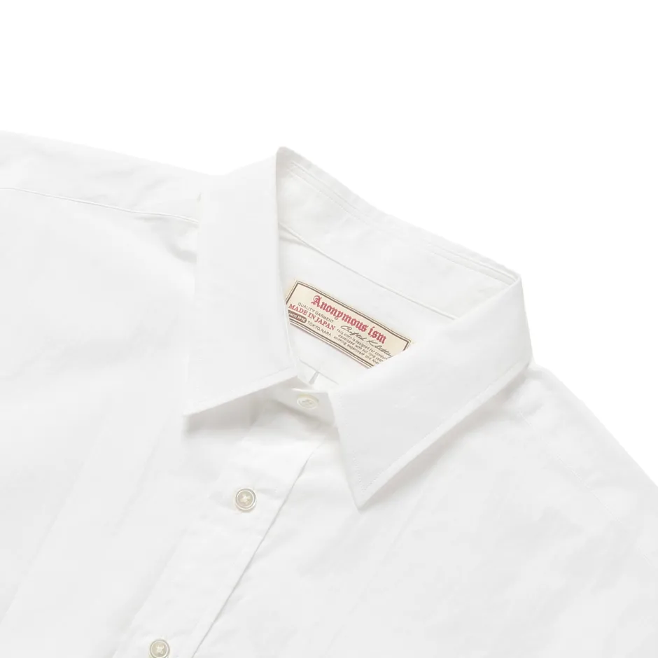 Anonymous Ism Signature Shirt - Fine Typewriter - White- Tops