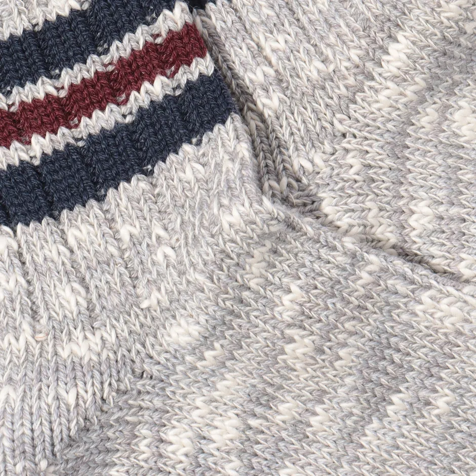 Anonymous Ism Stripes short slub socks- Stripes|Seasonal