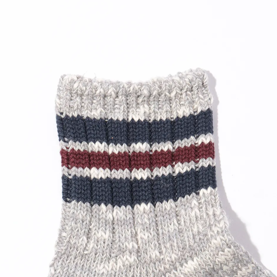 Anonymous Ism Stripes short slub socks- Stripes|Seasonal