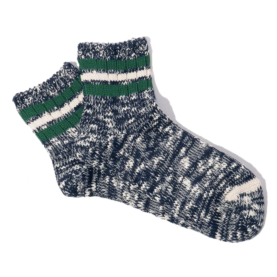 Anonymous Ism Stripes short slub socks- Stripes|Seasonal