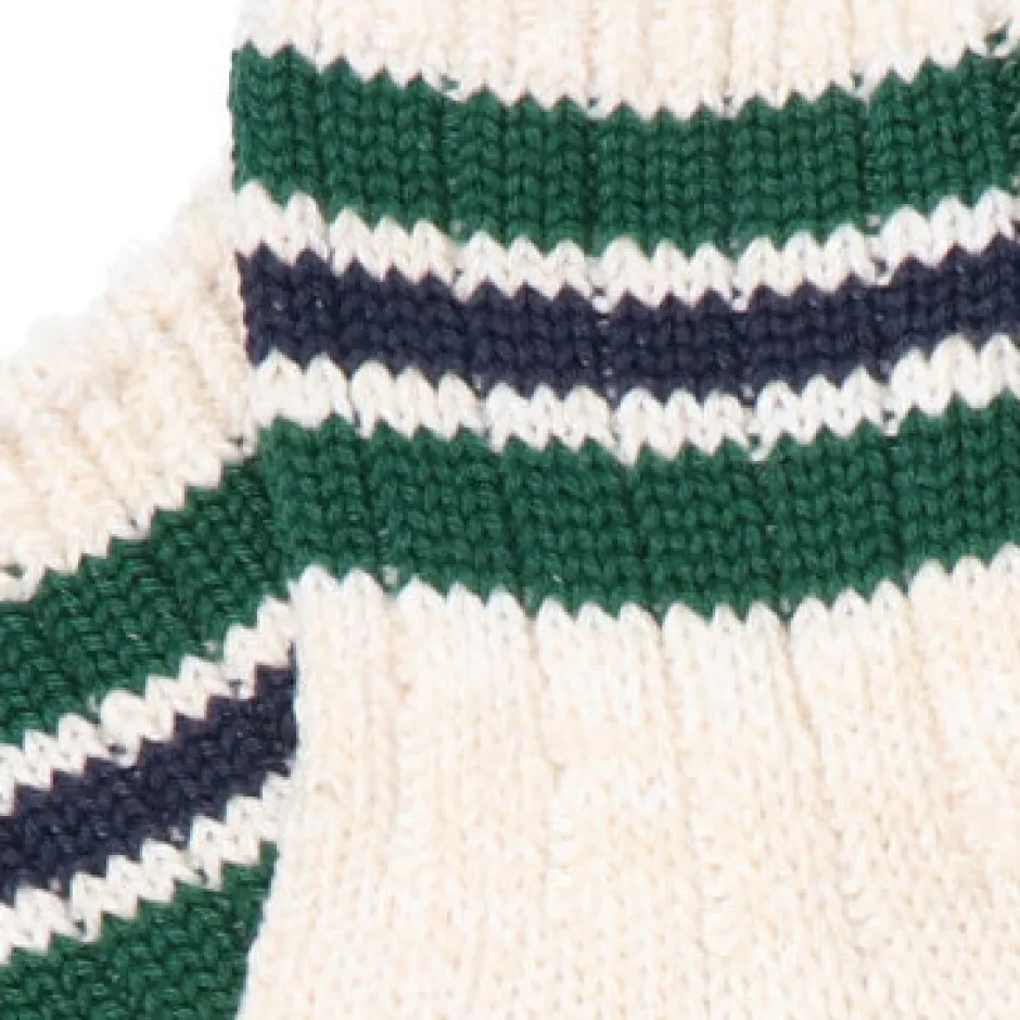 Anonymous Ism Stripes short slub socks- Stripes|Seasonal