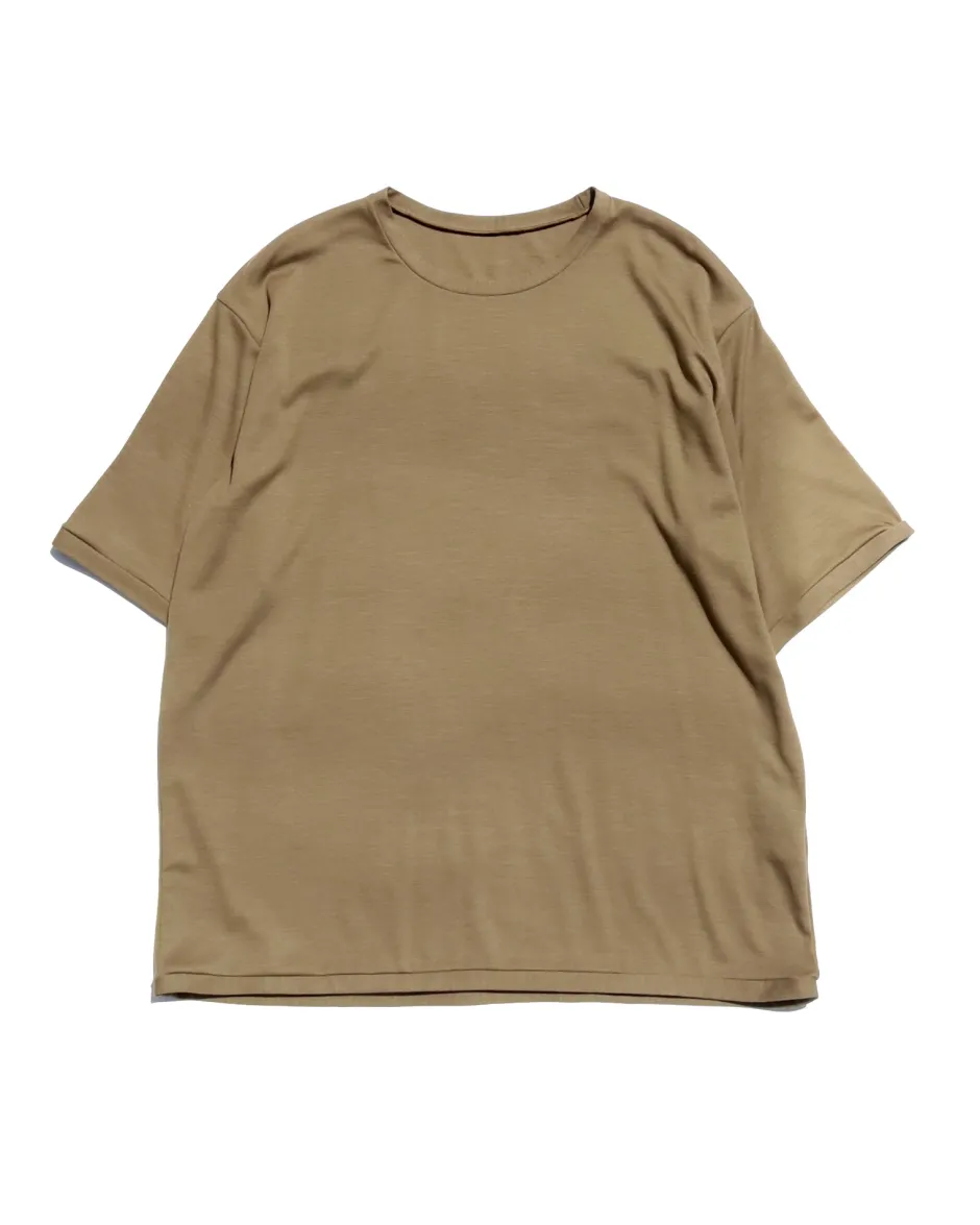 Anonymous Ism Super 120's Wool Smooth S/S Shirt- Tops