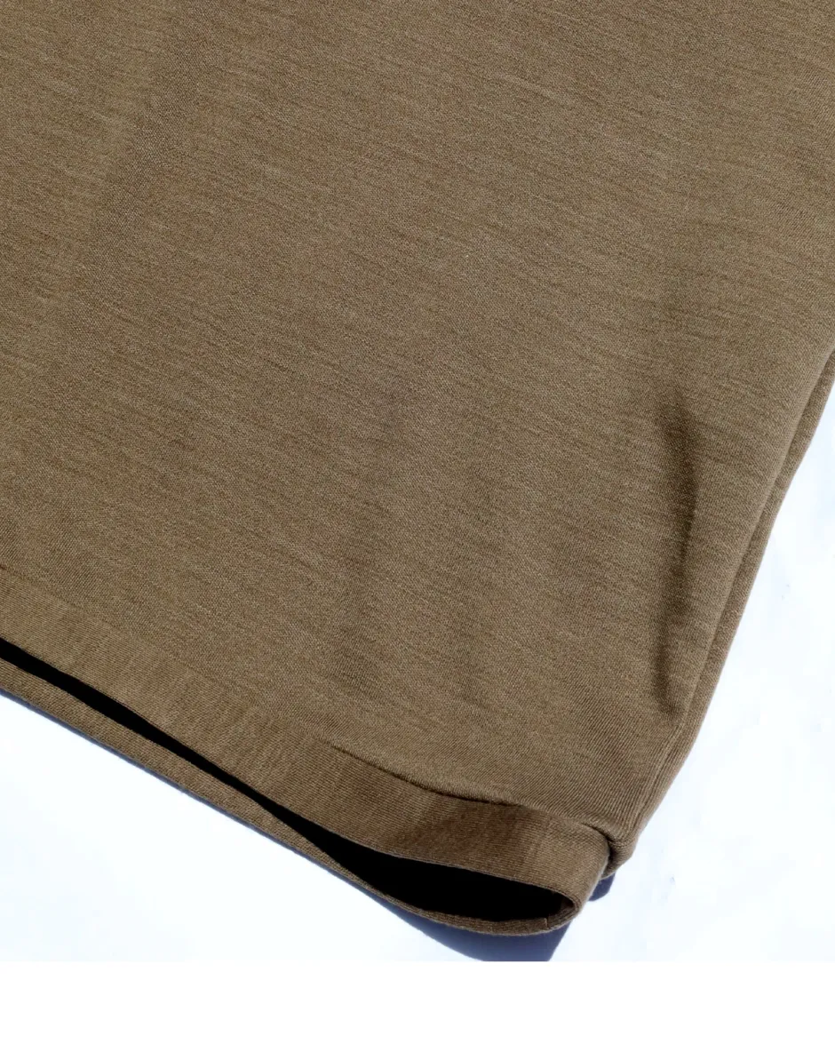 Anonymous Ism Super 120's Wool Smooth S/S Shirt- Tops