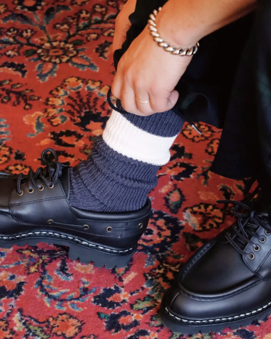 Anonymous Ism Thick Stripe Crew- Plain & Marled|Seasonal