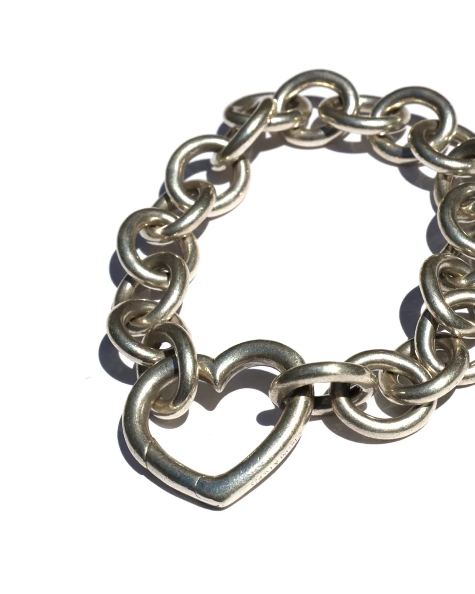 Anonymous Ism Tiffany Heart Bracelet- Vintage Jewely
