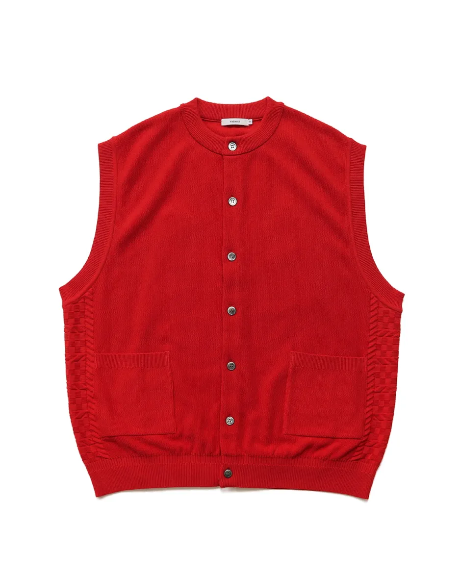 Anonymous Ism Tsukushi Vest- Knitwear