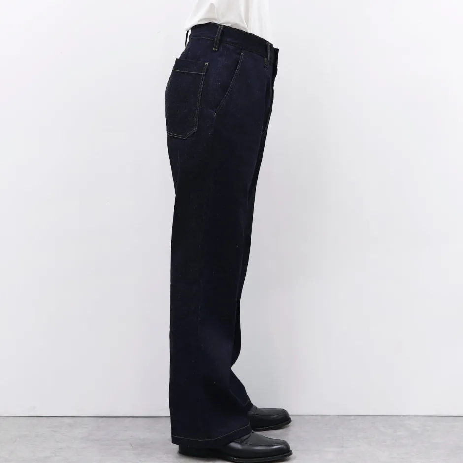 Anonymous Ism 1-Tuck Bootcut Denim- Bottoms